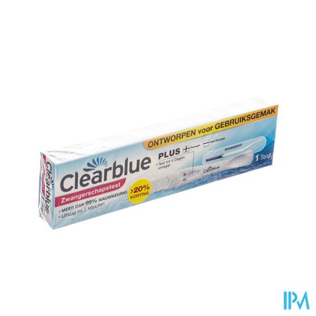 Clearblue Visual Stick Zwangerschapstest 1 Promo