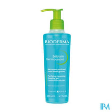 Load image into Gallery viewer, Bioderma Sebium Schuimende Gel Vette Huid 200ml
