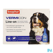 Afbeelding in Gallery-weergave laden, Beaphar Vermicon Line-on Grote Hond 3x4,5ml
