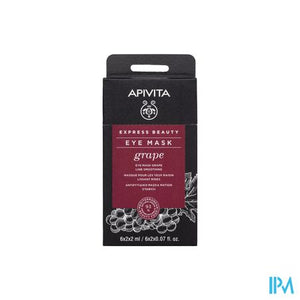 Apivita Express Beauty Oogmasker Druif