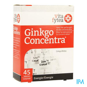 Vitafytea Ginkgo Concentra Tabl 45