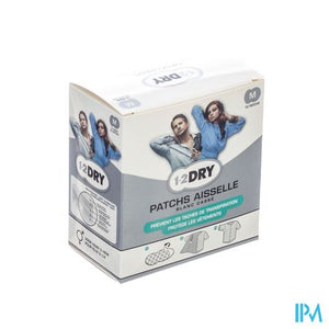 1-2dry Okselpads Medium 12