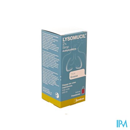 Lysomucil 2% Siroop 200ml