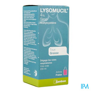 Lysomucil 4% Siroop 200ml