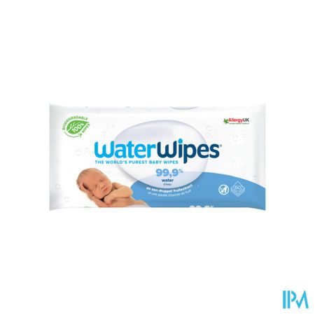 Waterwipes Biologisch Afbreekbare Doekjes 60