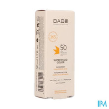 Afbeelding in Gallery-weergave laden, BabÉ Sun Color Superfluid Sunscreen Ip50 50ml
