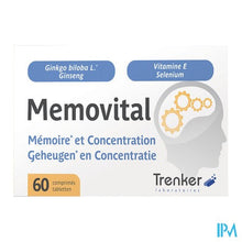 Afbeelding in Gallery-weergave laden, Memovital Filmtabletten 60

