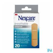 Load image into Gallery viewer, Nexcare 3m Breath.univ.19x72mm Strips 20 N0320ns-0
