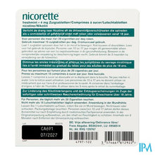 Charger l'image dans la galerie, Nicorette Freshmint 4mg Zuigtabl Z/suiker 80 Nf
