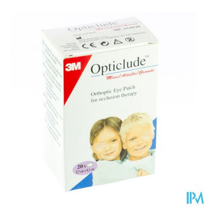 Opticlude 3m Oogkompres Stand 82mmx57mm 20 1539