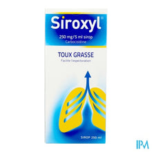 Afbeelding in Gallery-weergave laden, Siroxyl Sir 1 X 250ml 250mg/5ml

