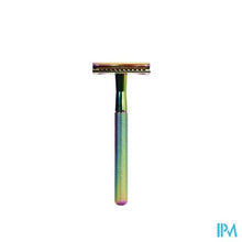 Load image into Gallery viewer, Bambaw Metalen Veiligheidsscheermes Regenboog
