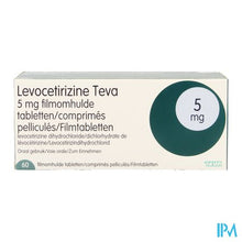 Load image into Gallery viewer, Levocetirizine Teva 5mg Filmomh Tabl 60 X 5mg
