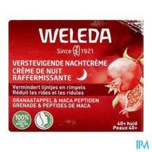 Afbeelding in Gallery-weergave laden, Weleda Granaatappel&amp;maca Verstevig.nachtcreme 40ml
