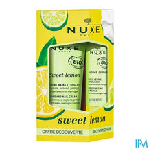 Charger l'image dans la galerie, Nuxe Sweet Lemon Duo Stick Levres 4g+cr Mains 30ml

