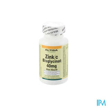 Load image into Gallery viewer, Altisa Zink Bisglycinaat 40mg Comp 90
