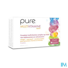 Charger l'image dans la galerie, Pure Multivitamine Adult Tabl 30
