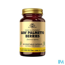 Load image into Gallery viewer, Solgar Saw Palmetto Berries Caps 100
