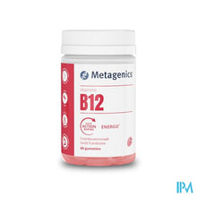 Load image into Gallery viewer, Vitamine B12 500mcg Framboos Gummies 60 Metagenics
