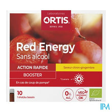 Afbeelding in Gallery-weergave laden, Ortis Red Energy Citroen Gember Bio Z/alc 10x15ml

