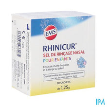 Load image into Gallery viewer, Rhinicur Neusspoelzout Kinderen Sach. 20x1,25g
