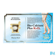 Afbeelding in Gallery-weergave laden, Bio-Calcium Plus K+D3 60 Tabl
