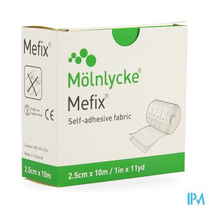 Mefix Zelfklevende Fixatie 2,5cmx10,0m 1 310250