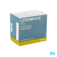 Load image into Gallery viewer, Lysomucil 10% Amp 20 X 300mg/3ml
