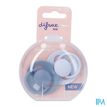 Load image into Gallery viewer, Difrax Dynamic Fopspeen 18m+ Prime Baby Blue/blue2
