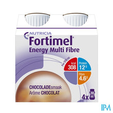 Charger l'image dans la galerie, Fortimel Energy Multi Fibre Chocolade 4x200ml
