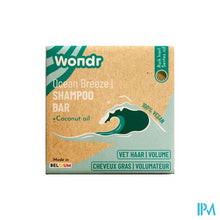 Afbeelding in Gallery-weergave laden, Wondr Shampoo Bar Ocean Breeze 55g
