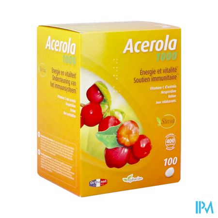 Acerola 1000 Tabl 100 Nf Orthonat