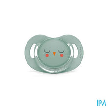 Charger l'image dans la galerie, Suavinex Bonhomia Soother Sili.rev 6/18m Owl Green
