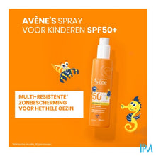 Charger l'image dans la galerie, Avene Zon Spray Kind Spf50+ 200ml
