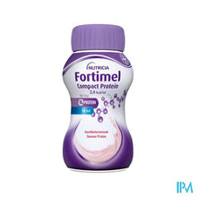Charger l'image dans la galerie, Fortimel Compact Protein 2.4kcal Aardbei 4x125ml
