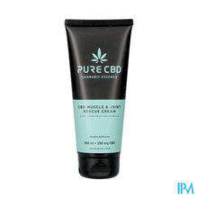 Load image into Gallery viewer, Pure Cbd Muscle &amp; Joint Rescue Cream Tube 200ml
