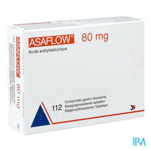 Load image into Gallery viewer, Asaflow 80mg Maagsapres Comp Bli 112x 80mg
