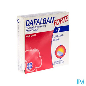 Dafalgan Forte 1g Citrus Bruistabl 8