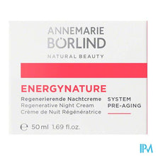 Charger l'image dans la galerie, Annemarie Borlind Energynature Nachtcreme 50ml
