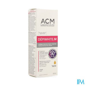 Depiwhite M Creme Bescherm.getint Spf50+ Tube 40ml