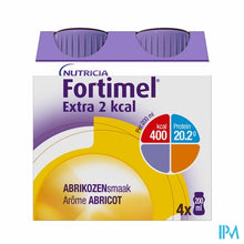 Charger l'image dans la galerie, Fortimel Extra 2kcal Abrikoos 4x200ml
