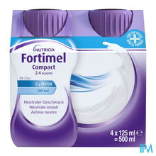 Afbeelding in Gallery-weergave laden, Fortimel Compact 2.4kcal Neutraal 4x125ml
