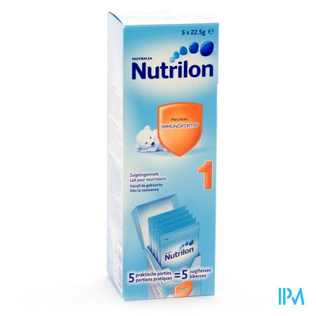 Nutrilon 1 Zuigelingenmelk Pdr Trialpack 5x22,5g