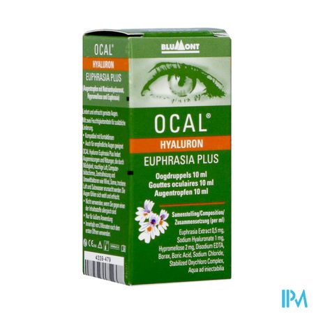 Ocal Hyaluron Euphrasia Plus 10ml