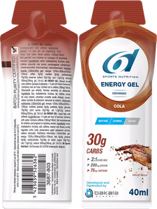 6d Sixd Energy Gel Cola 12x40g