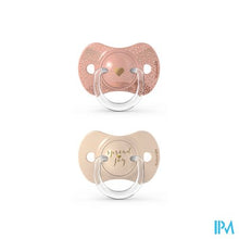 Load image into Gallery viewer, Suavinex Spread Joy Soother Sil Rev +18m Bg Duo
