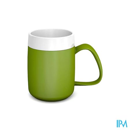 Beker Isol.trecht.1 Ergohandv.thermov.groen 220ml