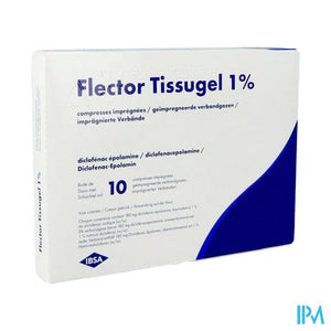 Flector Tissugel Compres Impreg 10