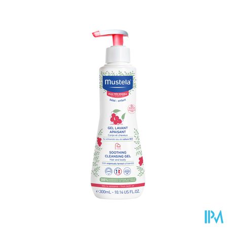 Mustela Pts Verzachtende Reinigende Gel 300ml