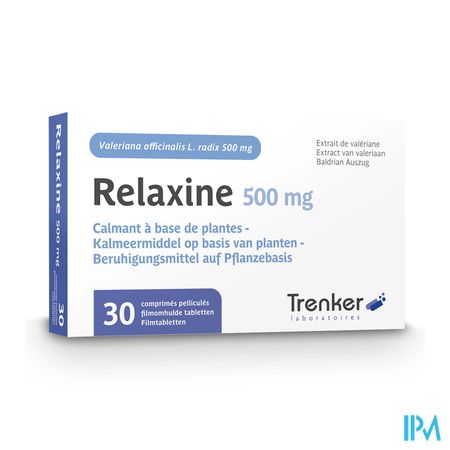 Relaxine 500mg Filmomh Tabl 30